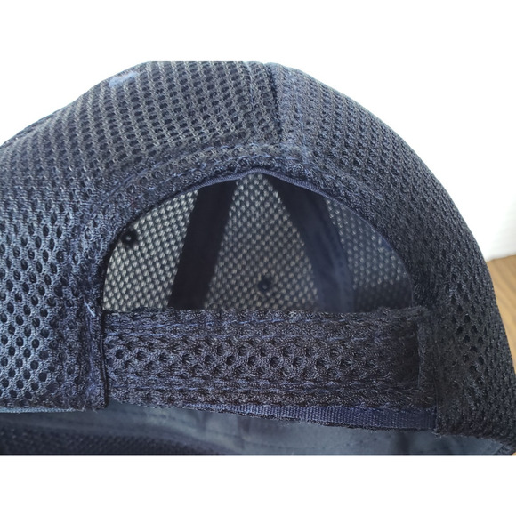 Royal Caribbean DMR Classic Headwear Blue Mesh Ballcap Hat Strapback Navy Anchor - Picture 6 of 7
